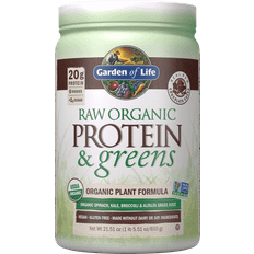 C-vitaminer - Magnesium Proteinpulver Garden of Life Raw Organic Protein & Greens Chocolate