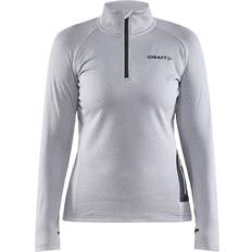 Dame - Polyester Toppe svedundertøj Craft Sportswear Core Trim Thermal Midlayer Women - Grey Melange