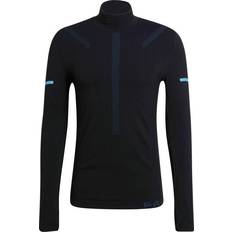 Adidas Elastan/Lycra/Spandex Svedundertøj adidas Primeknit Running Mid-Layer Men - Black/Blue Rush