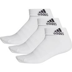 Adidas Dame - Polyester Strømper adidas Cushioned Ankle Socks 3-pack Unisex - White