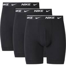 Nike Herre Underbukser Nike Boxer Brief Long 3-pack - Black