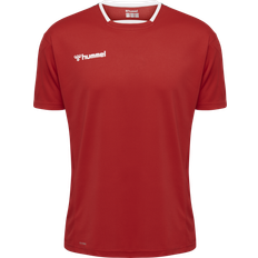 Hummel Herre T-shirts Hummel Authentic Poly Jersey Men - True Red