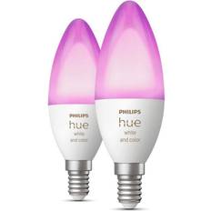 Philips Hue E14 LED-pærer Philips Hue WCA B39 EU LED Lamps 4W E14