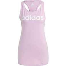 6 - Jersey Toppe adidas Essentials Loose Logo Tank Top - Clear Lilac