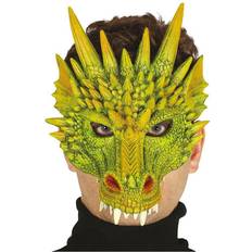 Halvdækkende masker Kostumer Fiestas Guirca Drage Halvmaske