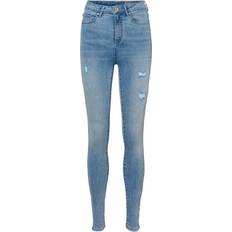 Vero Moda 12 Bukser & Shorts Vero Moda Sophia High Waist Skinny Fit Jeans - Blue/Light Blue Denim