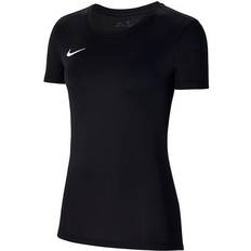 Dame - Polyester T-shirts & Toppe Nike Dri-FIT Park VII Jersey Women - Black/White