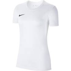Dame - Polyester T-shirts & Toppe Nike Dri-FIT Park VII Jersey Women - White/Black