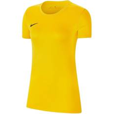 Nike Dame - Gul - XXL T-shirts & Toppe Nike Dri-FIT Park VII Jersey Women - Tour Yellow/Black