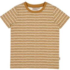 Wheat Wagner T-shirt - Caramel Stripes