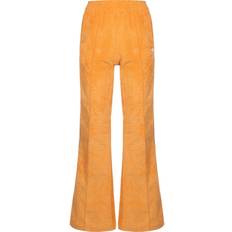 10 - 44 - Orange Bukser & Shorts adidas Originals Adicolor Classics Chunky Velour Tracksuit Bottoms Women - Focus Orange