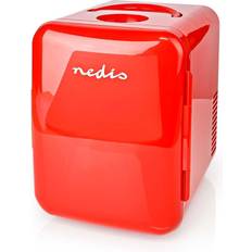 Minikøleskabe Nedis Portable mini fridge AC 100 Orange, Rød