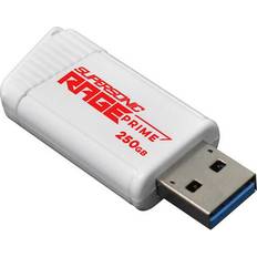 Patriot USB Type-C Hukommelseskort & USB Stik Patriot Supersonic Rage Prime 250GB USB 3.2 Gen 2