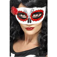 Øjenmasker Kostumer Smiffys Mexican Day Of The Dead Eyemask