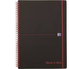 A4 Notesblokke Oxford Black n' Red Notebook