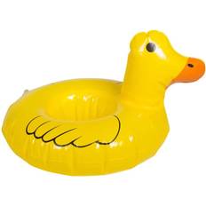 Oppusteligt legetøj Folat Inflatable Floating Duck Cup Holder