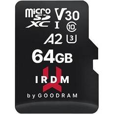 GOODRAM IRDM M2AA microSDXC Class 10 UHS-I U3 V30 A2 64GB
