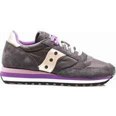 Saucony 3,5 - Dame Sneakers Saucony Jazz Triple W - Grey/Purple