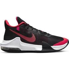 42 - Herre - Nike Air Max Basketballsko Nike Air Max Impact 3 M - Black/Pink Prime/Siren Red
