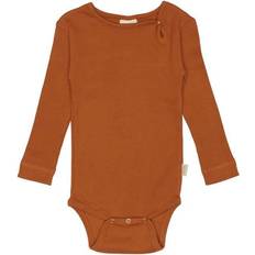 Petit Piao Rib L/S Body - Curry (PP101)