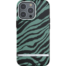 Richmond & Finch Guld Mobiltilbehør Richmond & Finch Emerald Zebra Case for iPhone 13 Pro