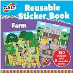 Galt Aber Legetøj Galt Reusable Sticker Book Farm