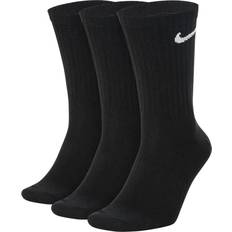 Nike Strømper Nike Everyday Lightweight Training Crew Socks 3-pack - Black/White