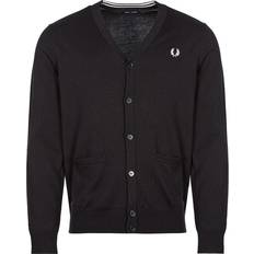 Fred Perry Trøjer Fred Perry Classic Cardigan - Black