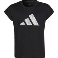 adidas Aeroready Training Graphic T-shirt Kids - Black/White/Grey Two