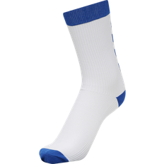 Bomuld - Dame - Fodbold Tøj Hummel Element Performance with Antibacterial Fabric Socks 2-pack Unisex - White/True Blue