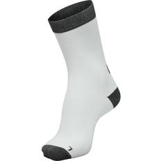Bomuld - Dame - Fodbold Tøj Hummel Element Performance with Antibacterial Fabric Socks 2-pack Unisex - White/Asphalt
