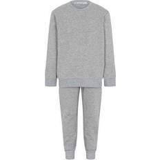 Minymo Polyester Overtøj Minymo Sweatset 2-pack - Grey Melange (5751-131)