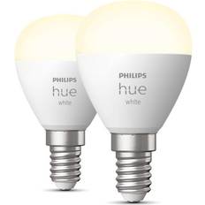 Philips Hue E14 LED-pærer Philips Hue W Luster EU P45 LED Lamps 5.7W E14