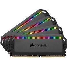 128 GB - 3600 MHz - DDR4 RAM Corsair Dominator Platinum RGB Black DDR4 3600MHz 4x32GB (CMT128GX4M4D3600C18)