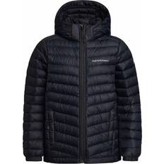 Peak Performance Junior Frost Down Hood Jacket - Black (G76737040)