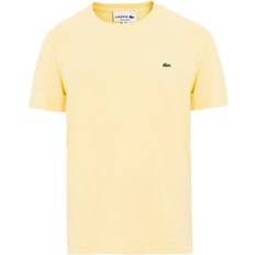 Lacoste Gul Overdele Lacoste Crew Neck T-shirt - Napolitan Yellow