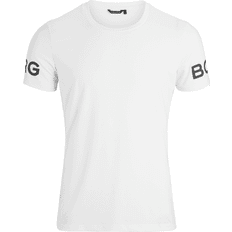 Björn Borg Herre - L - Polyester T-shirts Björn Borg Borg T-shirt Men - Brilliant White