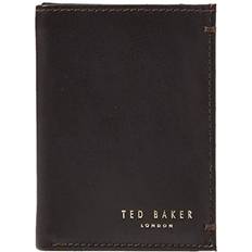 Ted Baker Zacks Bi-Fold Card Holder - Dark Brown
