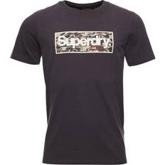 Superdry Sort T-shirts & Toppe Superdry Core Logo Infill T-shirt - Vintage Black