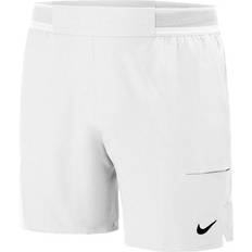 Nike Court Dri-FIT Advantage 18cm Tennis Shorts Men - White/Black