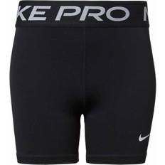 Piger - Shorts Bukser Børnetøj Nike Kid's Pro Træningstights - Black/White (DA1033-010)