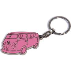 Pink Nøgleringe VW Collection Bus T1 Enamel Keychain