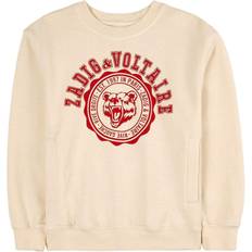 Zadig & Voltaire Logo Sweater - Ivory (X25302 -140)
