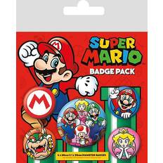 Pyramid Super Mario Badge Pack