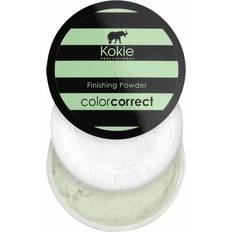 Kompakt Face primers Kokie Cosmetics Farvekorrekt Indstillingspulver Grøn Rødhedskorrektion Green