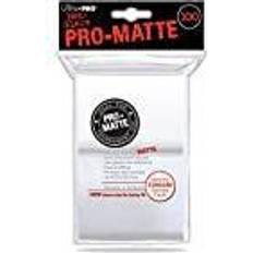 Ultra Pro Udendørs legetøj Ultra Pro 100 lommer PROMatte: White (Hvid) (Høj kvalitet) NonGlare Professional Sleeves #84513