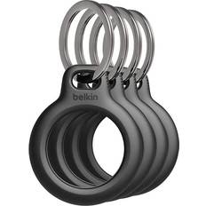 Belkin Transparent Mobiltilbehør Belkin Secure Holder with Key Ring for AirTag 4-Pack