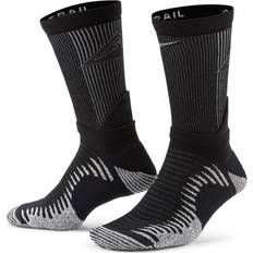 Uld - Unisex Strømper Nike Trail Running Crew Socks Unisex - Black/Black/Anthracite/Anthracite