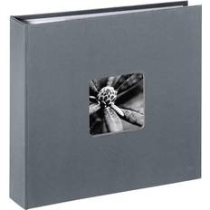 Grå Fotoalbum Hama Memo Fine Art Album 80 22.5x22 10x15cm Grey