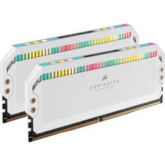 5600 MHz - 64 GB - Belysning - DDR5 RAM Corsair Dominator Platinum RGB White DDR5 5600MHz 2x32GB (CMT64GX5M2B5600C40W)